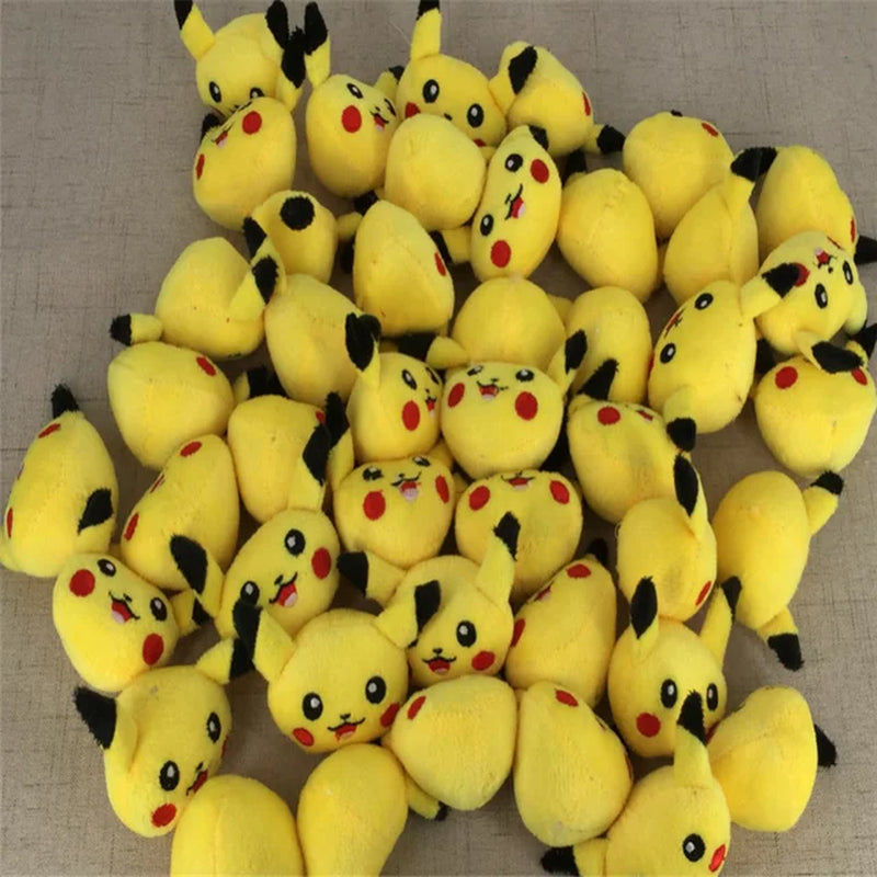 Hot Sell - Wholesale 40Pcs.Lot , Cat Little Bear Etc. 4*3CM Plush Stuffed TOY String TOY Key Chain Plush