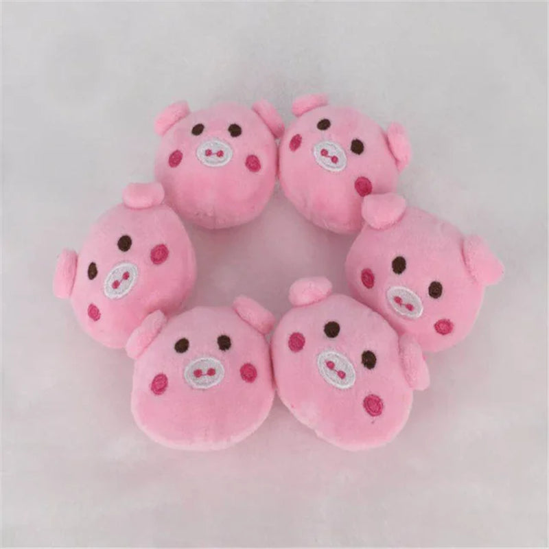 Hot Sell - Wholesale 40Pcs.Lot , Cat Little Bear Etc. 4*3CM Plush Stuffed TOY String TOY Key Chain Plush