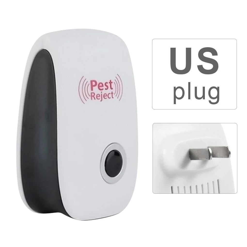 3PCS US Plug Ultrasonic Repeller Electronic Plug in Mouse Roach Bug Indoor Home Kitchen Car Ultrasonic Pestrepeller