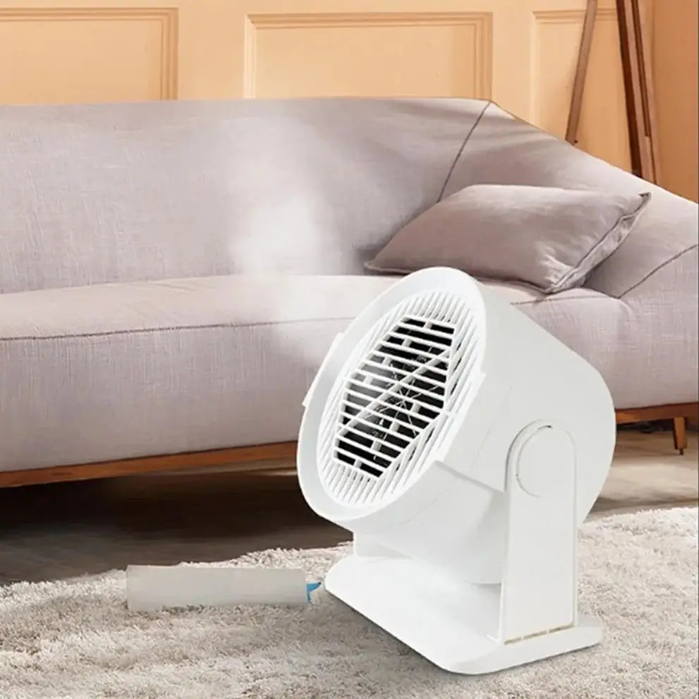 A New Air Heater Cold and Warm Heater Small Electric Heater for the Home Desktop Office Desktop Portable Heating Fan