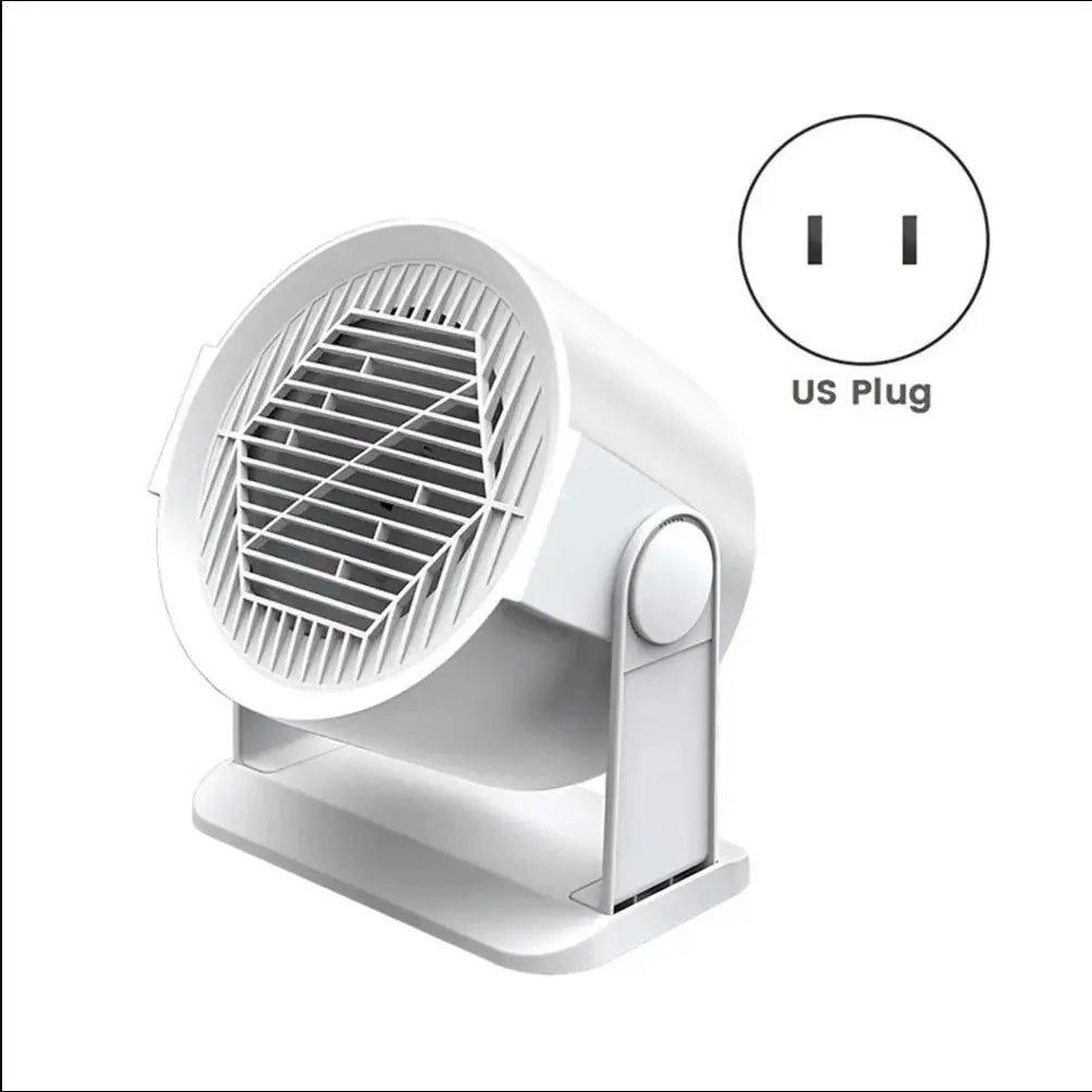 A New Air Heater Cold and Warm Heater Small Electric Heater for the Home Desktop Office Desktop Portable Heating Fan