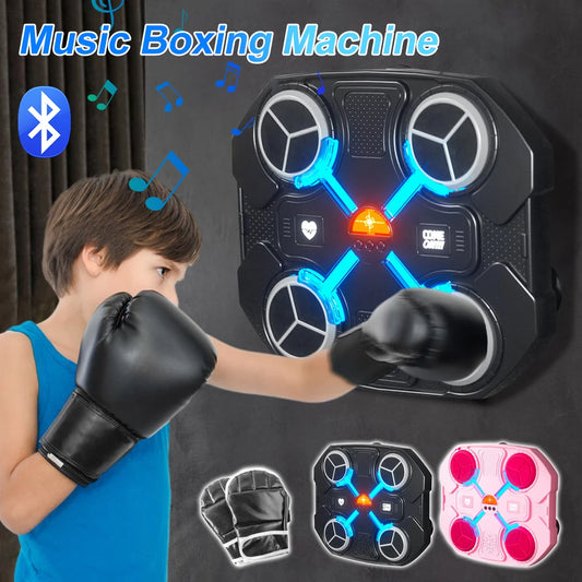 Intelligent Trainer Boxing Practice Wall Electronic Music Boxing Target Boxing Machine Home Wall Hanging Sanda Sandbag for Kids