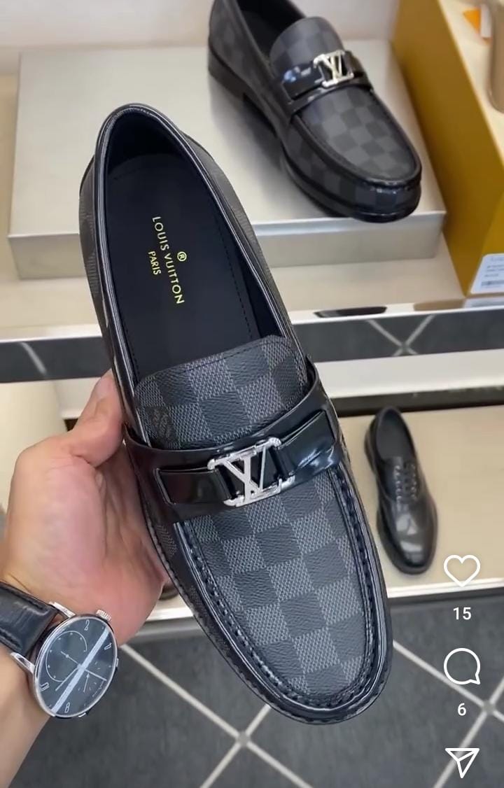 Mocassini Louis Vuitton Damier