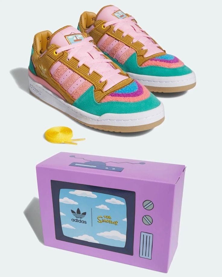 Sneakers Adidas The Simpsons