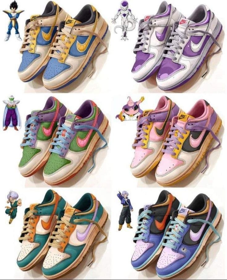 Scarpe Dragon Ball Z x Nike: