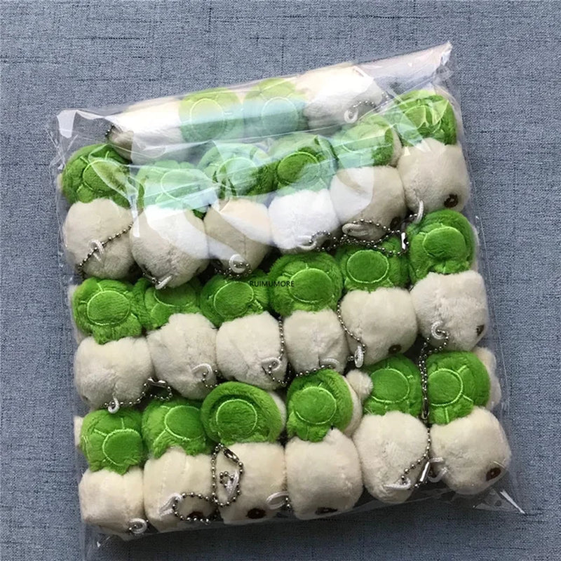 Hot Sell - Wholesale 40Pcs.Lot , Cat Little Bear Etc. 4*3CM Plush Stuffed TOY String TOY Key Chain Plush