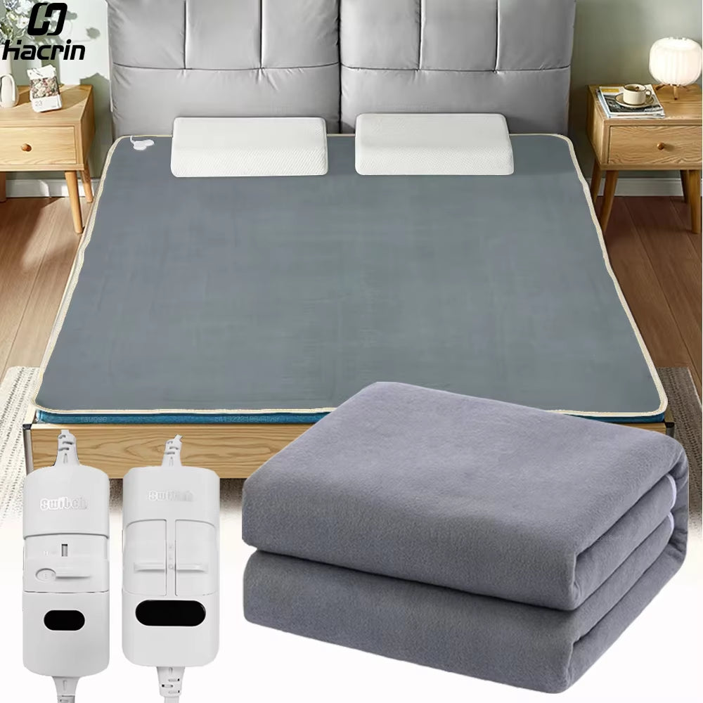 Electric Blanket 220V Electric Heating Blanket Heated Bed Electric Heating Pad for Bed Thermal Mattress Electric Heated Blanket